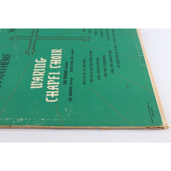 Waring Chapel Choir Songs Of Faith Hymn-Anthems Vol. I & II, LP Record DL 8039 - Picture 4 of 16